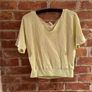 Free People Movement Ribbed top